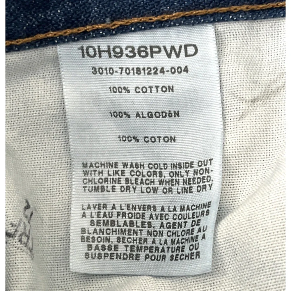 NWT Wrangler Men's Cowboy Cut Jeans 33x38 Tall Blue Denim 936 Slim Western Rodeo